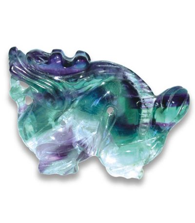 Rainbow Fluorite Dragon 3 inch (7.5cm) A/A+