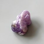Amethyst Dog Teeth Frog #2 2 inch（ 5cm） A/B