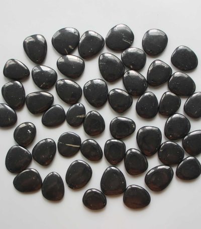 Shungite Smooth Pendant With Front Hole 8*30/40mm A