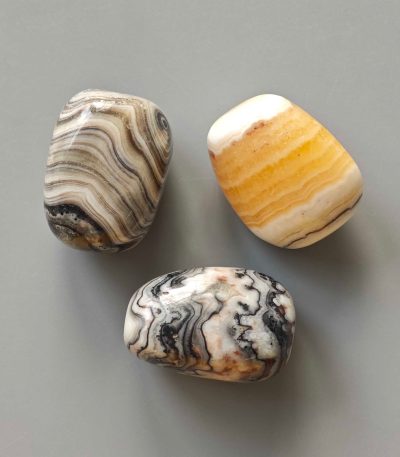 Banded Zebra Jasper Tumble Stone 1 inch (2-3cm) A/A+