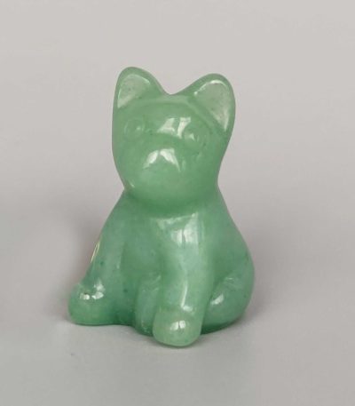 Green Aventurine Dog P 2 inch （5cm） A