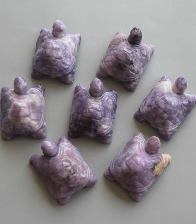 Lepidolite Ch Turtle P Style C 2 inch （5cm） A