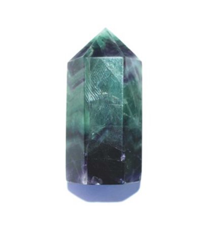 Rainbow Fluorite Single Point 1.6 inch (1.5 x 4cm) A/A+