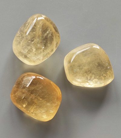 Yellow Calcite Tumble Stone 1 inch (2-3cm) A/A+