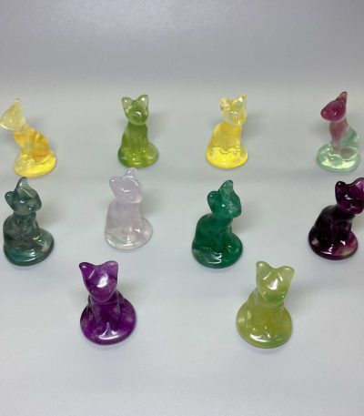 Fluorite Rainbow Candy Egyptian Mau 1.5 Inch (38/40mm) A+/AA
