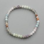 Mix Stone Round Bracelet #6 4mm A