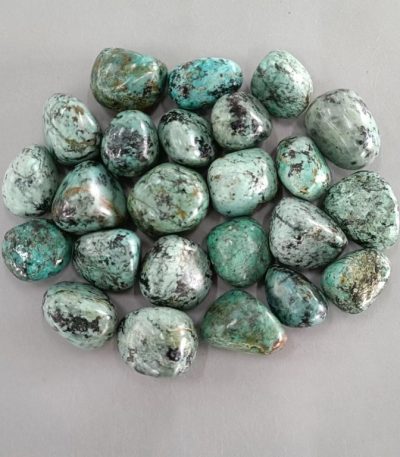 Turquoise Africa Tumble Stone 1 inch (2-3cm) A
