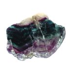 Rainbow Fluorite Natural Edge Slab 2.4-3.1 inch (0.9 x 6-8cm) A/A+