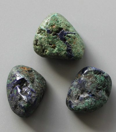 Azurite Malachite Natural Tumble Stone 1 inch (2-3cm) A/B