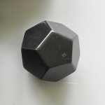 Shungite Polyhedron FDD 1.2 inch (3cm) A