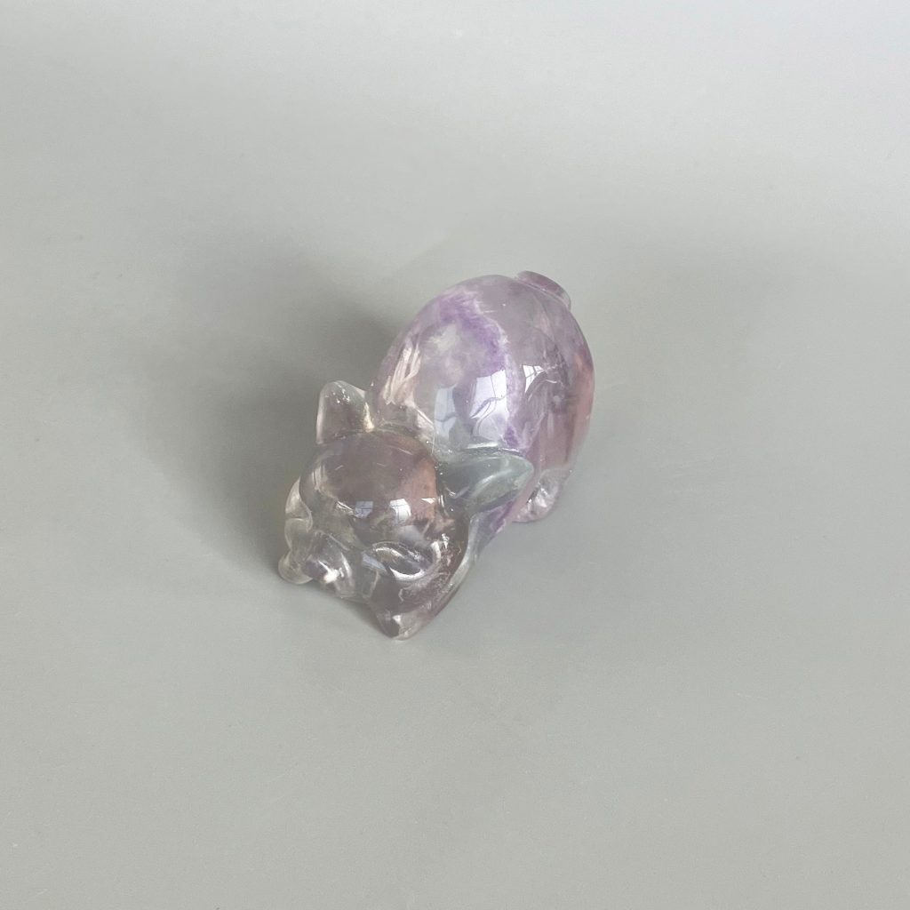 Rainbow Fluorite Stretched Pig P 2 inch (5cm) A/B
