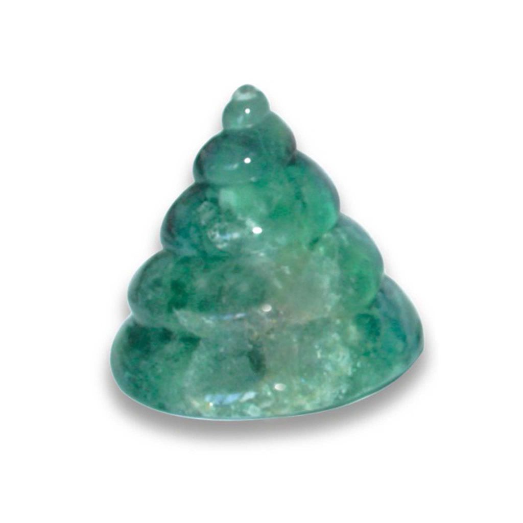 Green Fluorite Shell5 2 inch (5cm) A/A+