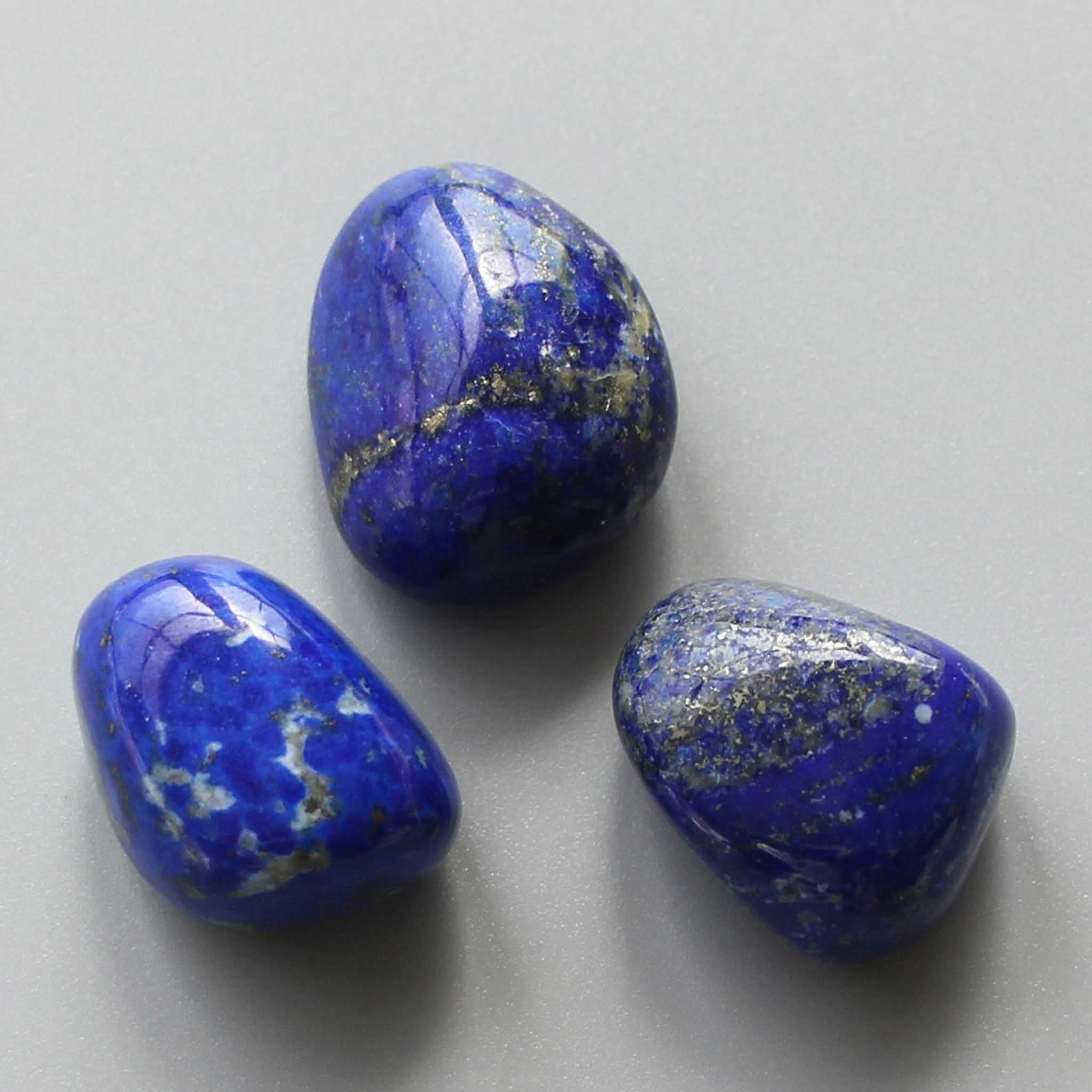 1669d1f7723b63e8accae36c5eae7f76 Lapis Lazuli Tumble Stone 1 inch (2-3cm) A+/AA