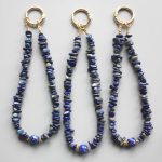 Lapis Lazuli Chips Phone Cord 5/10mm A