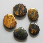 Tigrina Stone Smooth Stone 1.6 inch (0.8-1 x 3.5-4.5cm) A