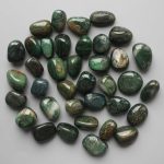 Green Fuchsite India Tumble Stone 1 inch (2-3cm) A/B
