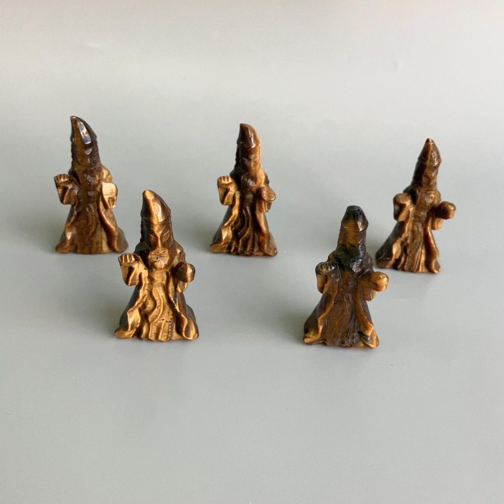 Golden Tiger Eye Wizard P 2 inch （5cm） A