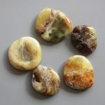 Yellow Opal Smooth Stone 1.6 inch (0.8-1 x 3.5-4.5cm) A/B