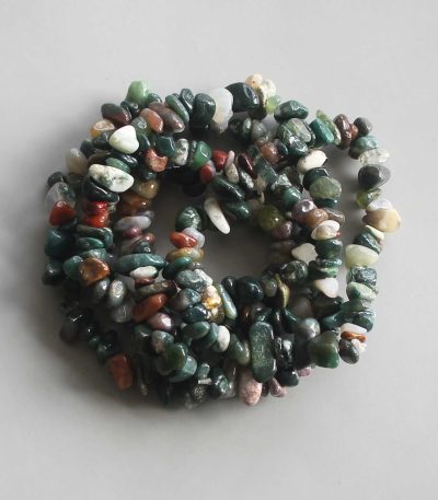 Fancy Agate Chips Bracelet 4/8mm A