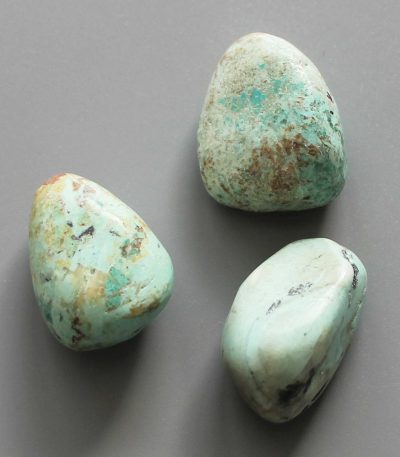 Chrysocolla Turquoise Tumble Stone 1 inch (2-3cm) B