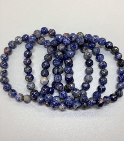 Sodalite Br Round Bracelet 18cm 8mm A/B