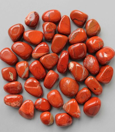 Red Jasper Tumble Stone 1 inch (2-3cm) A