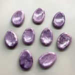 Lepidolite Ch Thumb Stone 2 inch (1 x 3.5 x 5cm) A