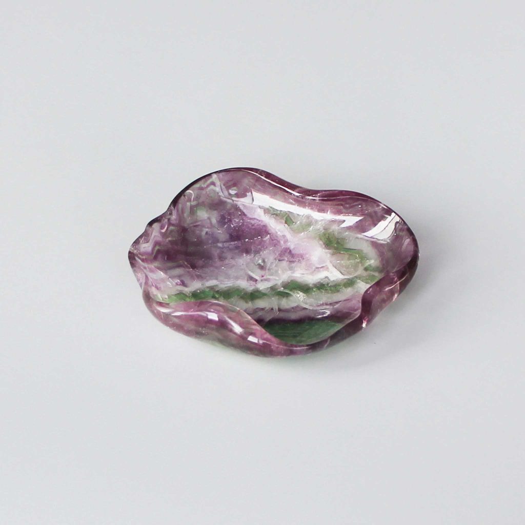 Rainbow Fluorite Free Form Bowl 2x9x9.5cm 0.11kg A+