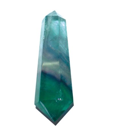 Rainbow Fluorite Tappered Double Point 2.7-3.5 inch (1.75 x 2.25 x 7-9cm) A/A+