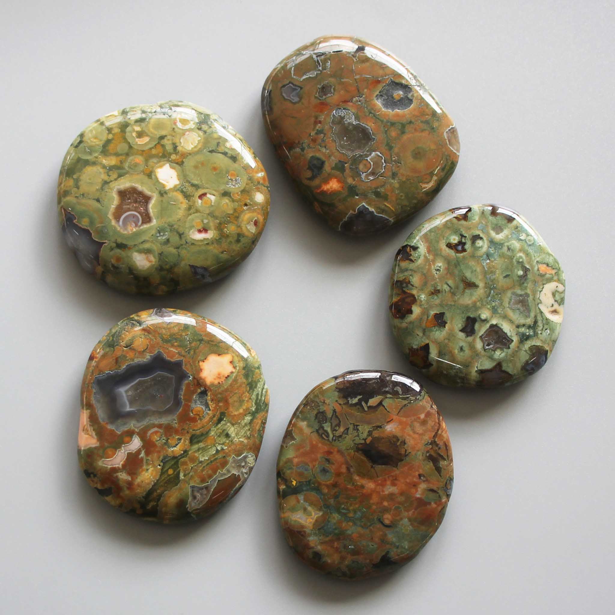 2f91775e589adb0fa79b1c5ae973e5d4-1 Rhyolite Smooth Stone 1.6 inch (0.8-1 x 3.5-4.5cm) A
