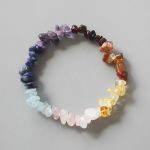 Mix Stone Chips Bracelet 4/8mm A