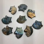 Labradorite Wolf head 8/11×33/34mm AA