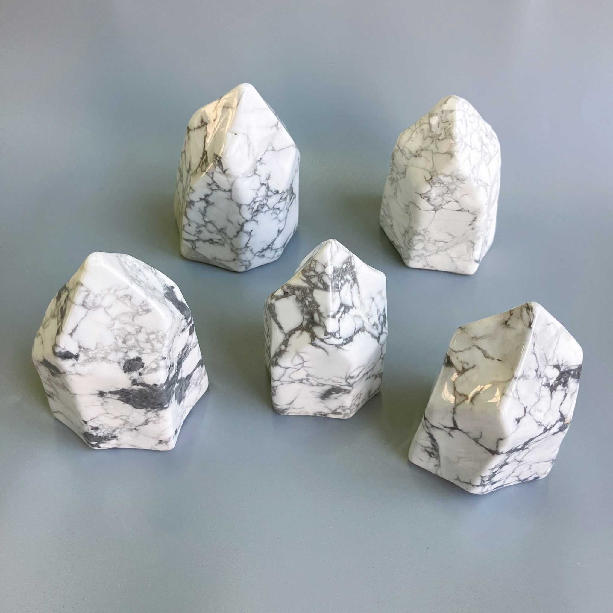 33f9b9a89c6eee25e649fda26daf4ff8-1 Howlite White Concave & Caving Sculpture 250-500g/pc A