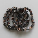 Blue Tiger Eye Chips Bracelet 4/8mm A/B