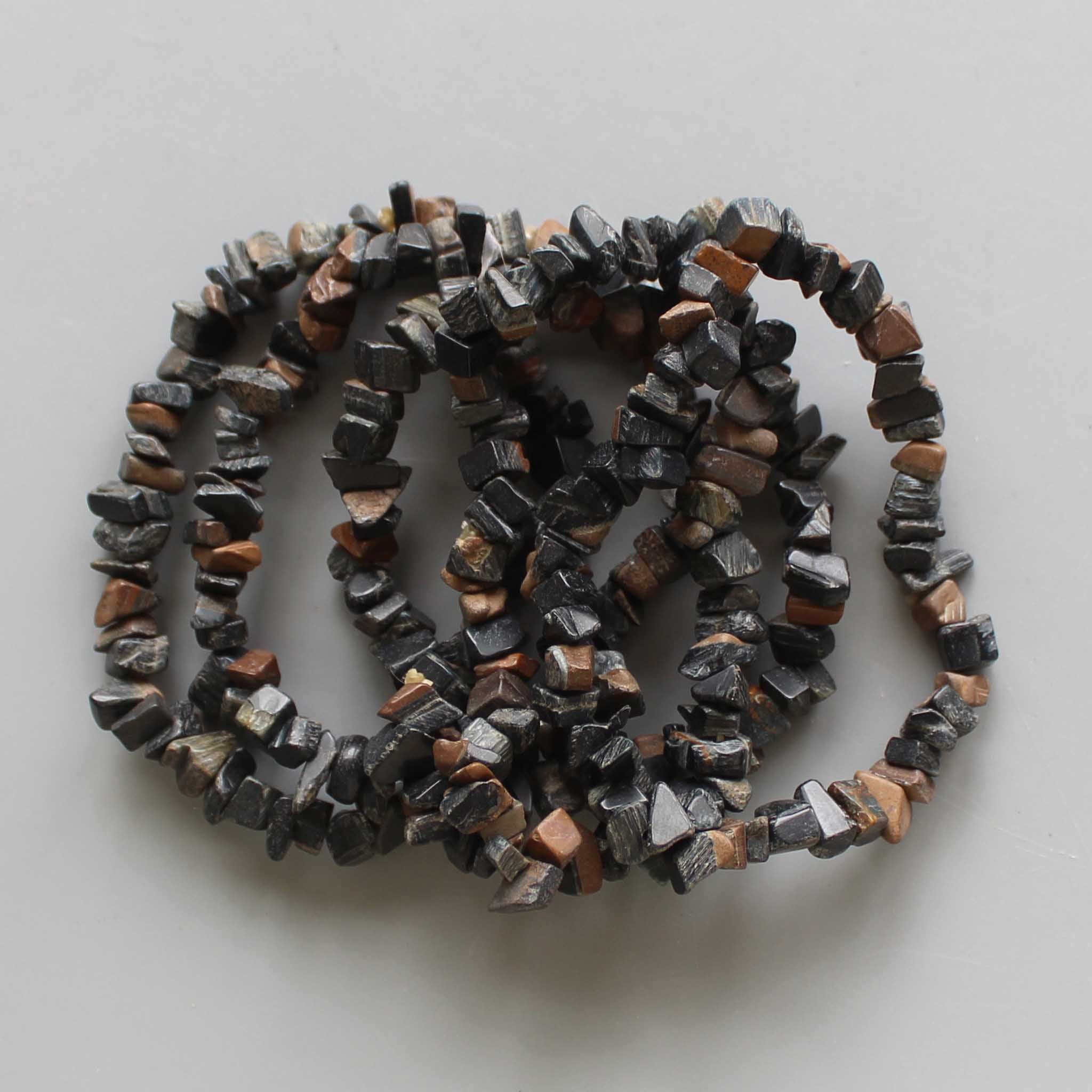 35ce62a8ab6ccdfebc1dc9c30074d2af Blue Tiger Eye Chips Bracelet 4/8mm A/B
