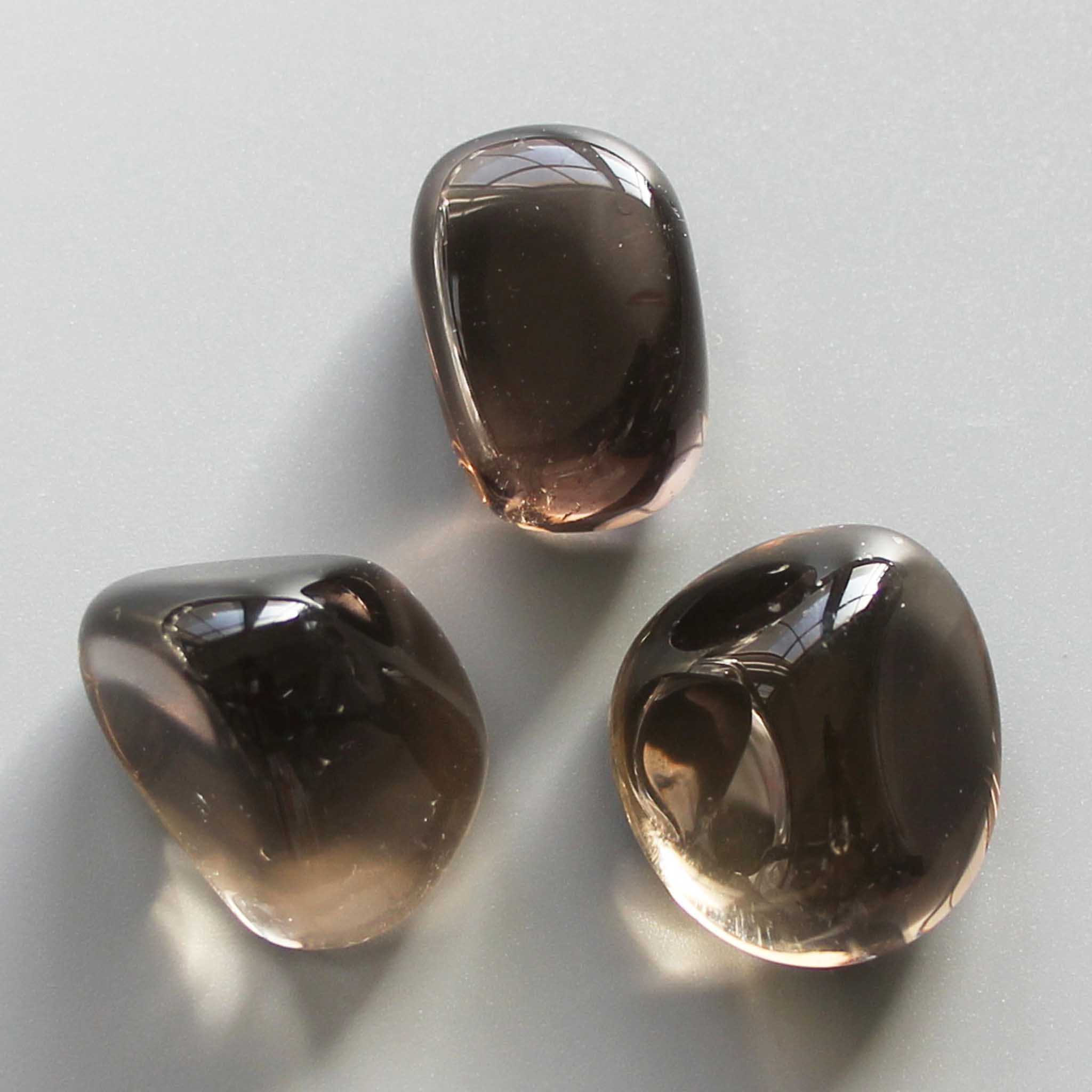 35dc02f7e90f5f2d980460e7ccd48670-1 Smoky Quartz Tumble Stone 1 inch (2-3cm) AA