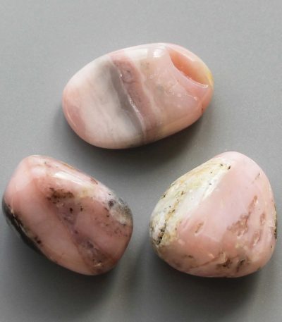 Pink Opal Peru Tumble Stone 1 inch (2-3cm) A