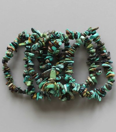 Turquoise China Chips Bracelet 4/8mm A/B