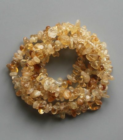 Citrine Chips Bracelet 4/8mm A