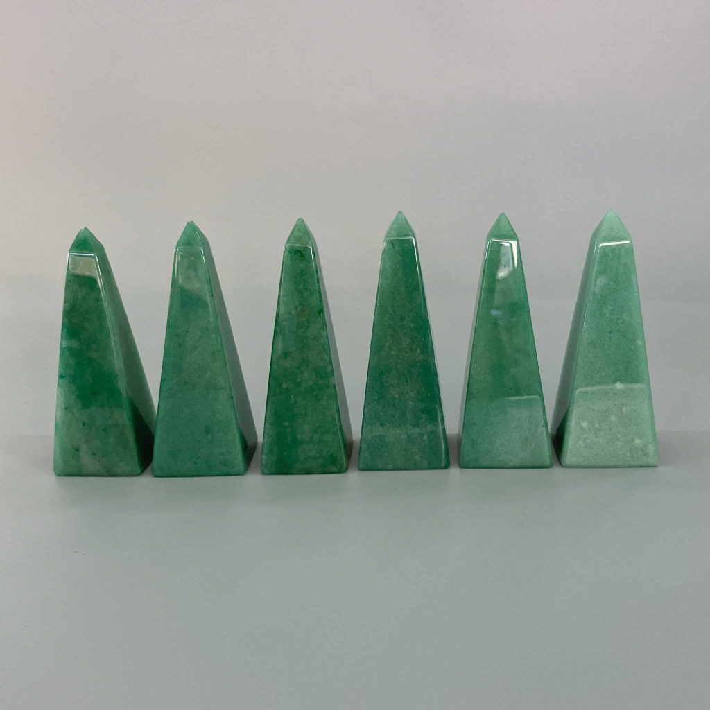 Green Aventurine Obelisk 3.1 inch (3 x 8cm) A