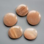 Pink Aventurine Smooth Stone 1.6 inch (0.8-1 x 3.5-4.5cm) A