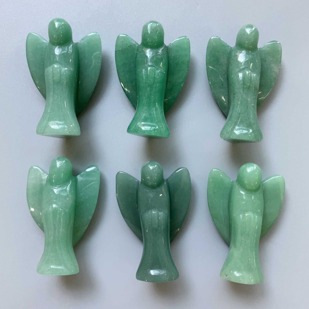 Green Aventurine Simple Angel 2 inch 5cm A
