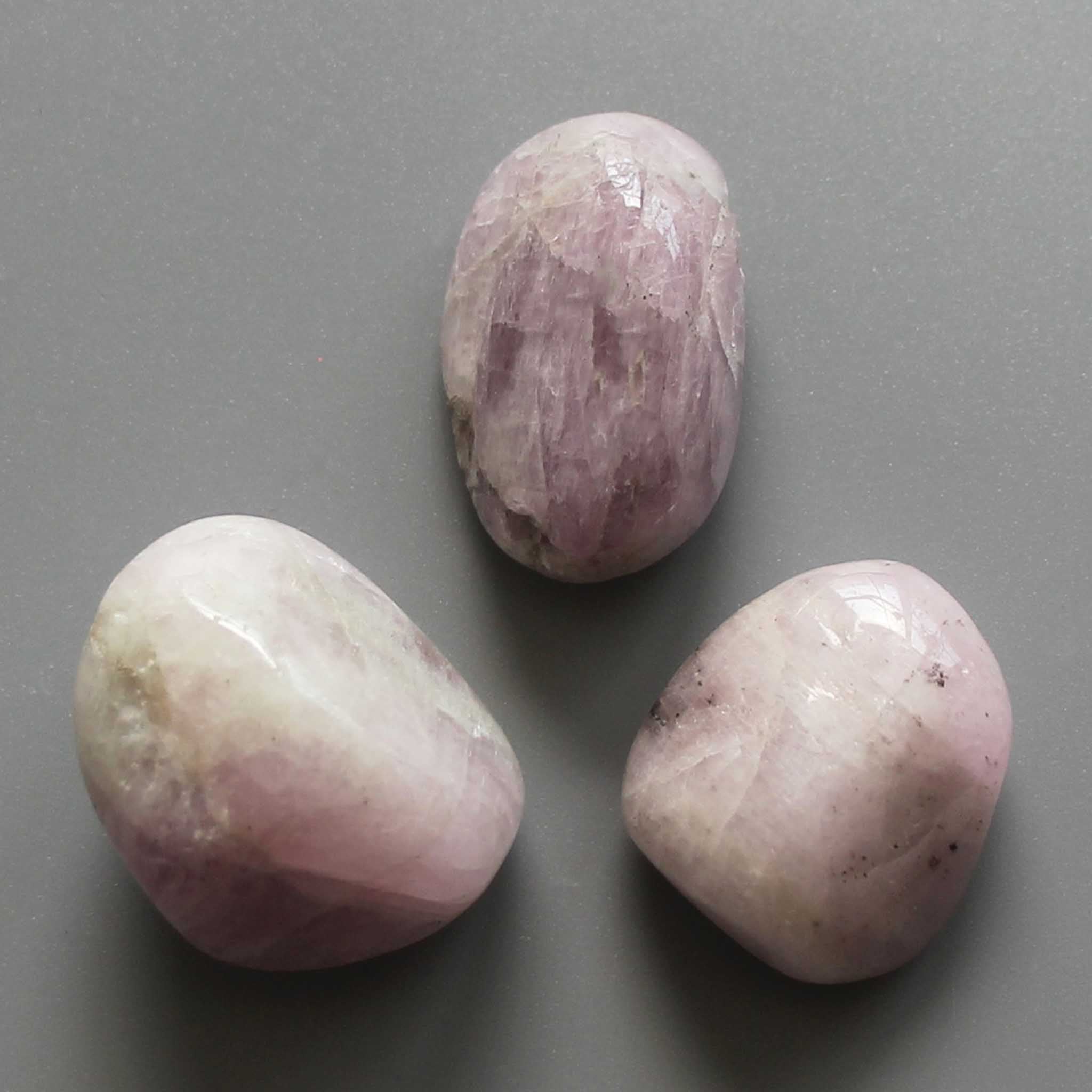 3d383a8793ff680f5fe329d0d5d7dfb9-1 Kunzite Tumble Stone 1 inch (2-3cm) B