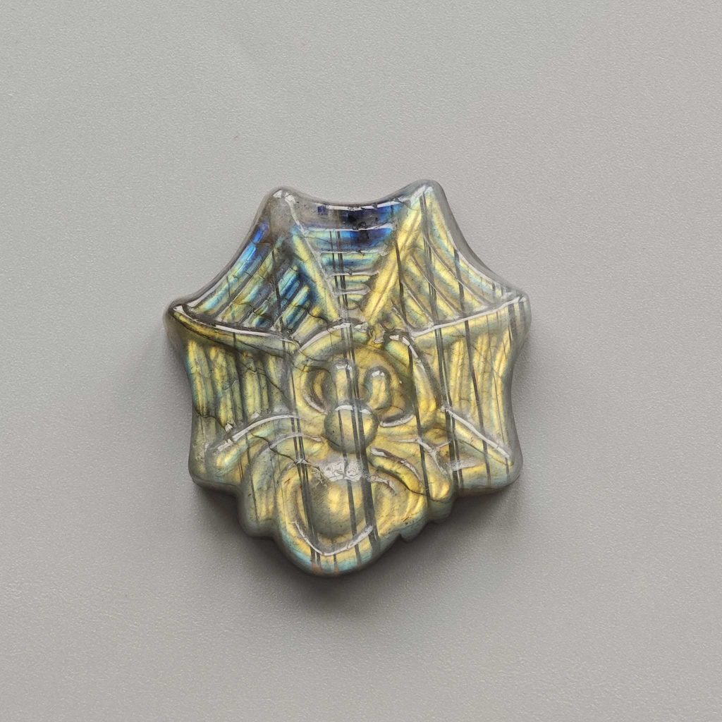 Labradorite Spider 10x40x45mm AA