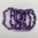 Amethyst Chips Bracelet 4/8mm A/A+