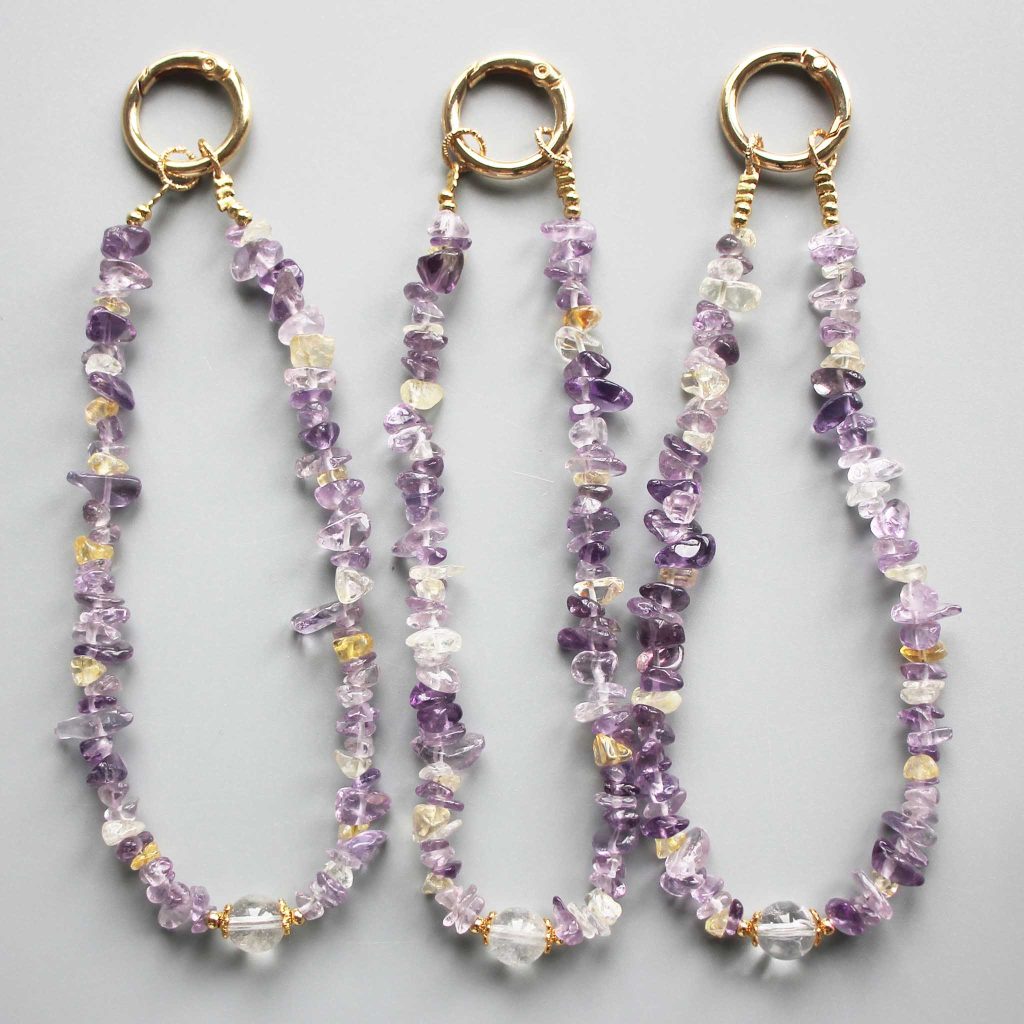 Ametrine Chips Phone Cord 5/10mm A/A+