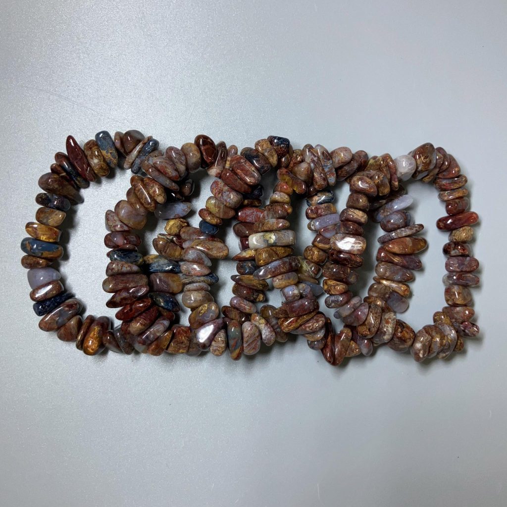 Pietersite Chips Bracelet 10/15mm A