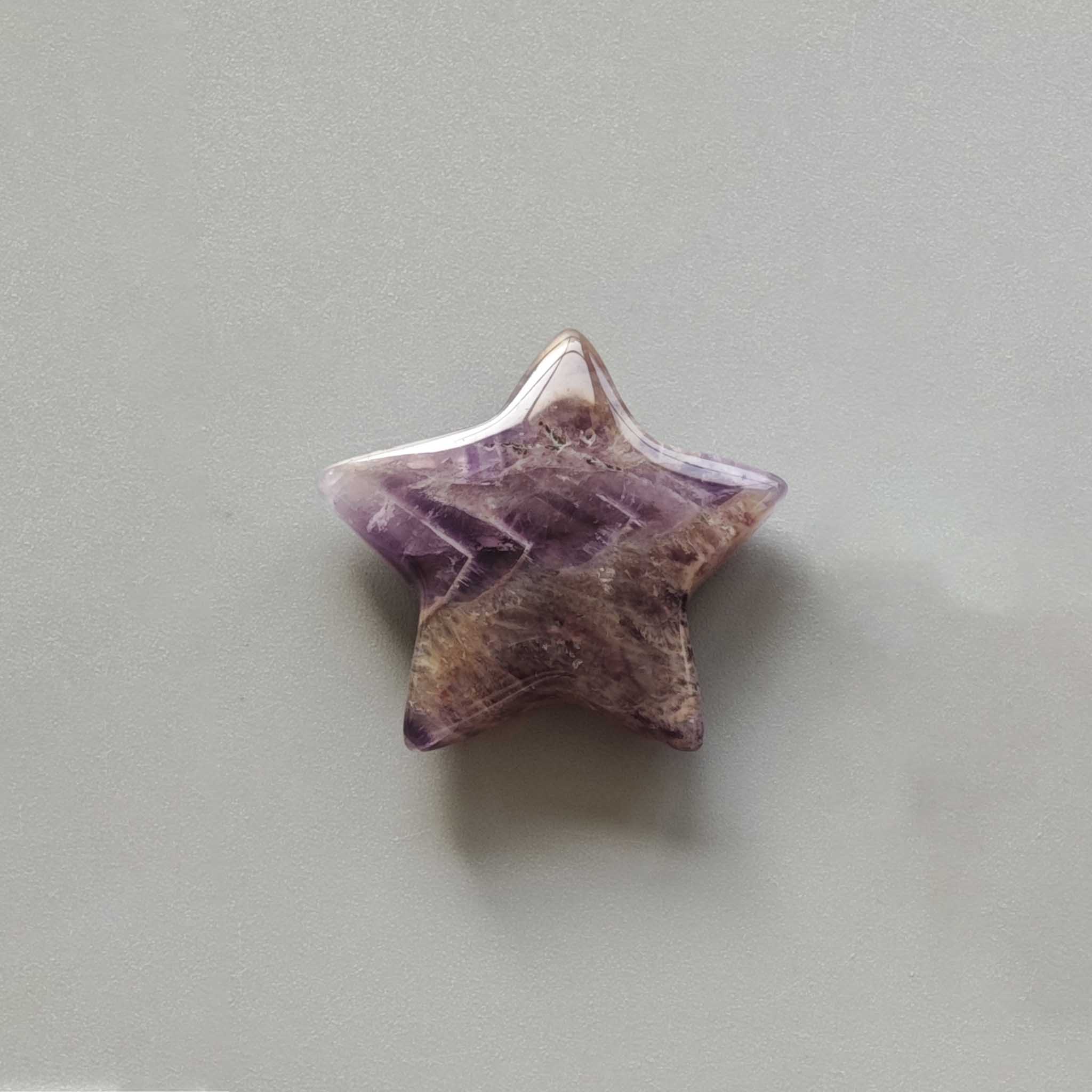 46b03cc82d4cf956176941dcf3345655-1 Amethyst Dog Teeth Star 8/10x28/30mm A/B