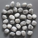 Howlite White Tumble Stone 1 inch (2-3cm) A