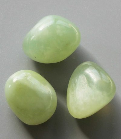 New Jade Tumble Stone 20/30mm A